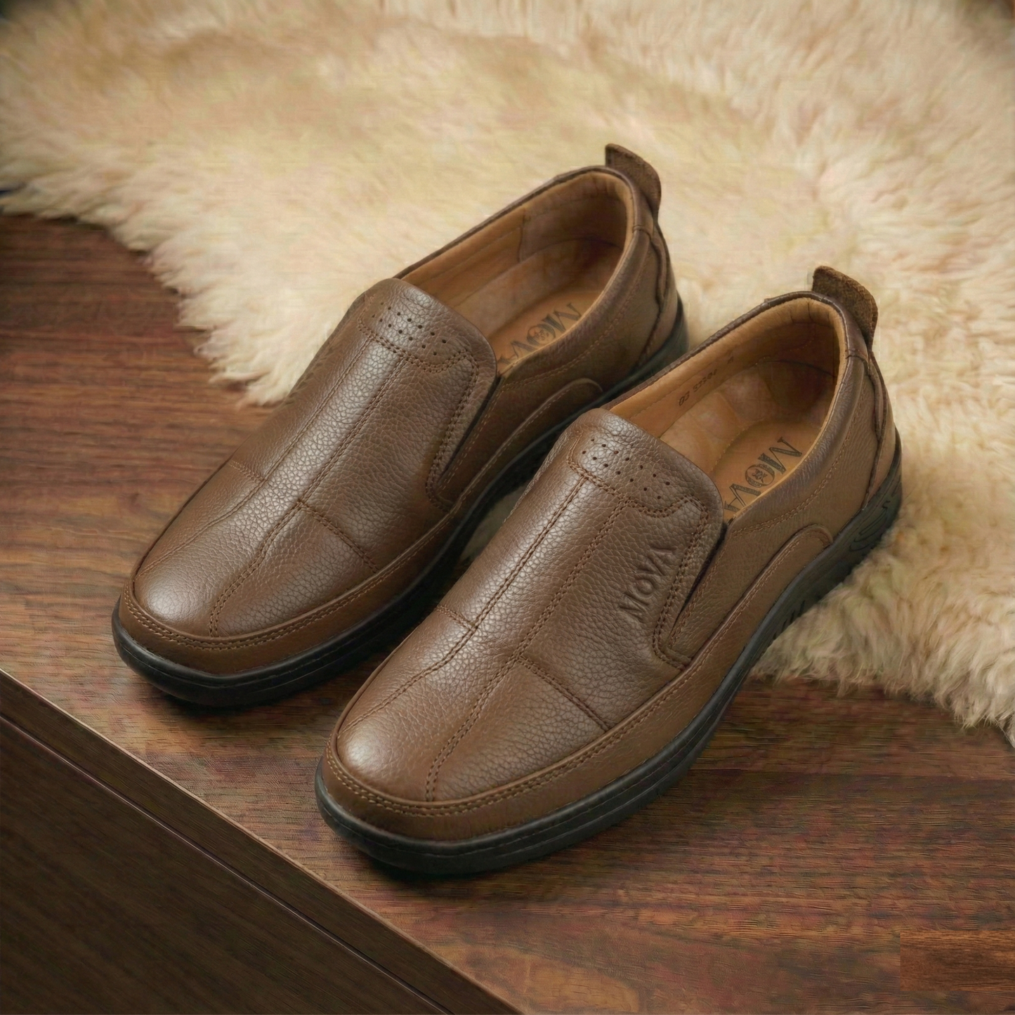 Mova Leather Casual GC23 - Mustard