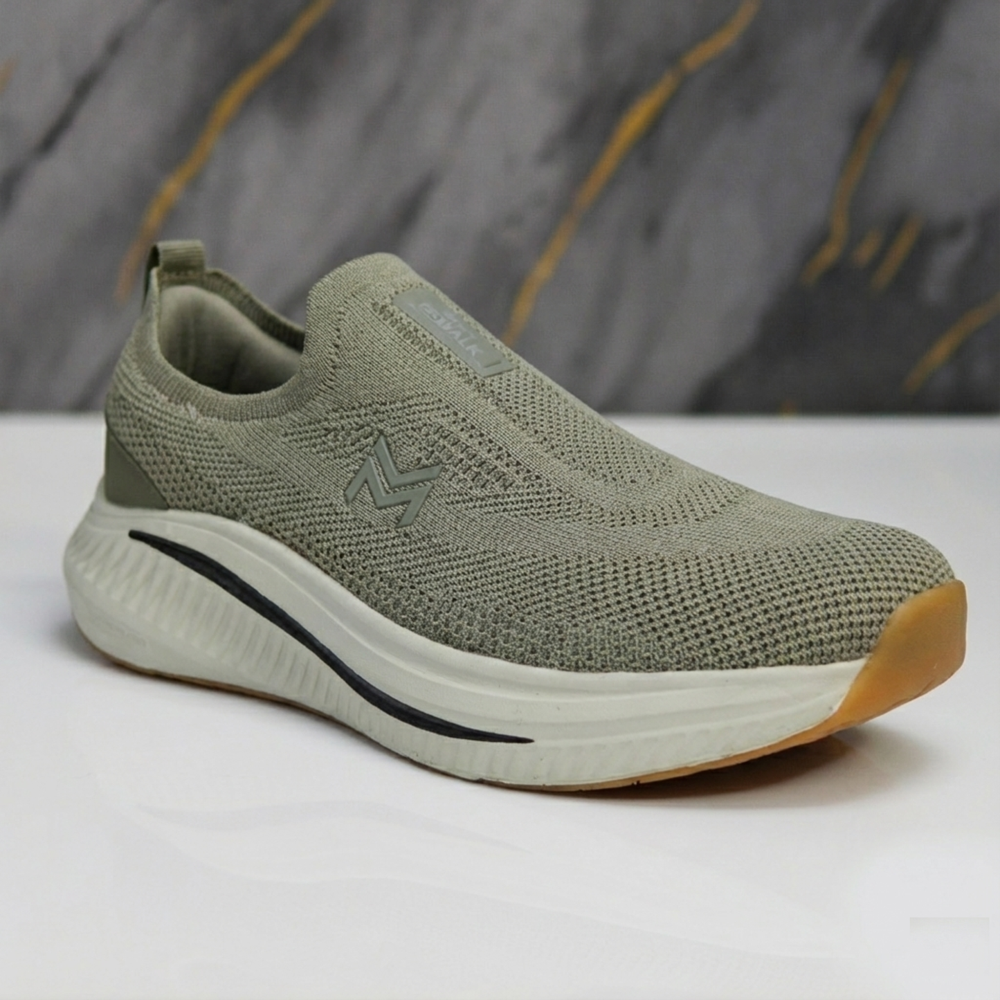 MOVA AirFit Slip On Sneakers 8821 - Khaki