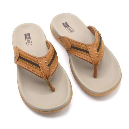 Men’s Comfort Open Toe Flip Flop 21105 - Khaki