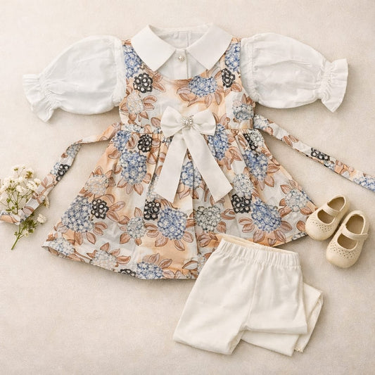 MOVA Royale Floral Bow Set - Ivory