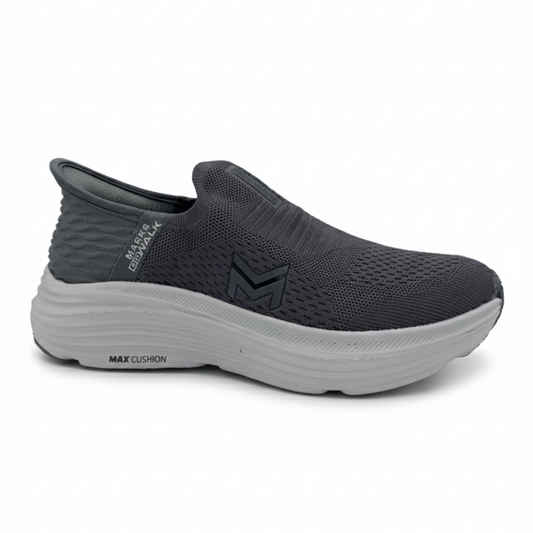 Max Cushion Slip On Sneakers  998 – Dark Grey