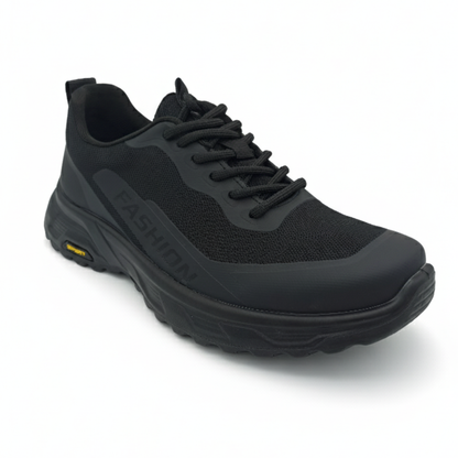 Men’s Black Mesh Running Shoes 855 - Black