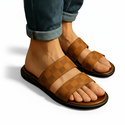 Mova Comfort Urban Walk Slippers 2067 - Brown