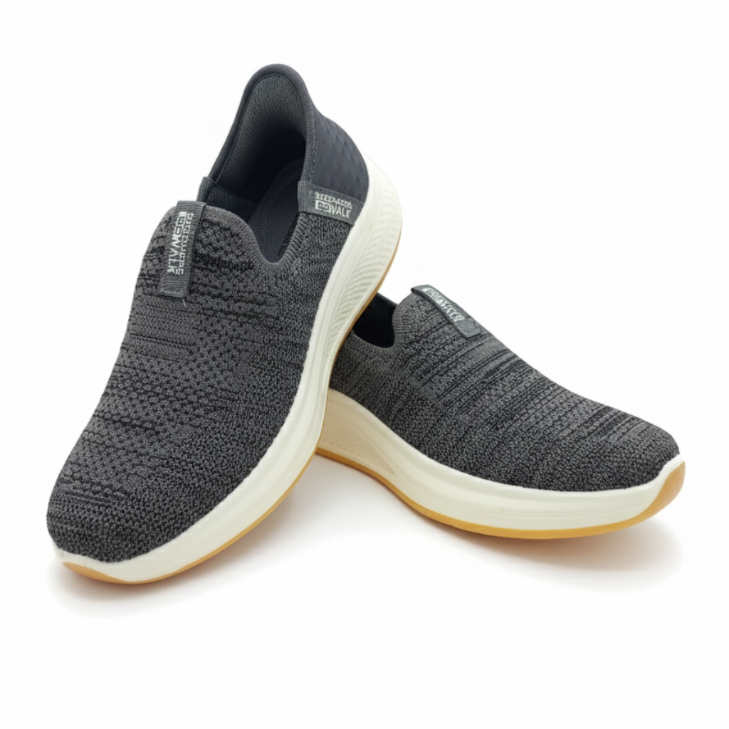 Everyday Knit Slip Ons RX6612 - Grey