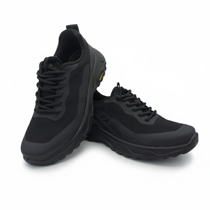 Men’s Black Mesh Running Shoes 855 - Black