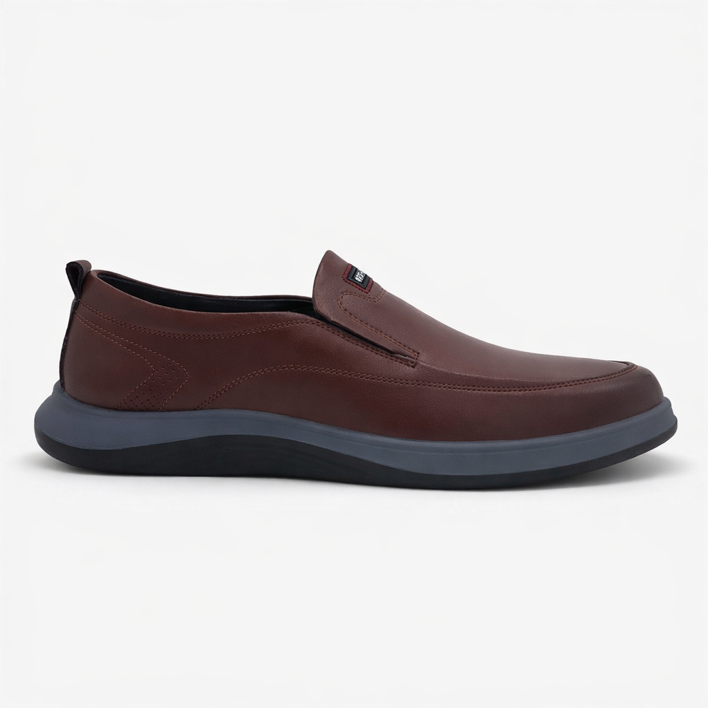 Elite Imported Casual Slip on A2759 - Brown