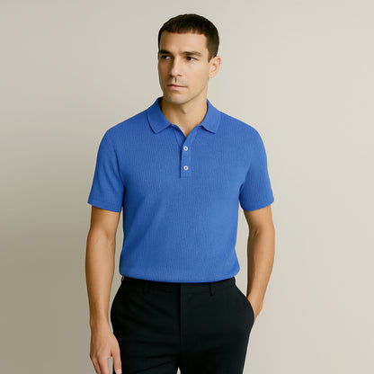 Men’s Polo Azure Blue