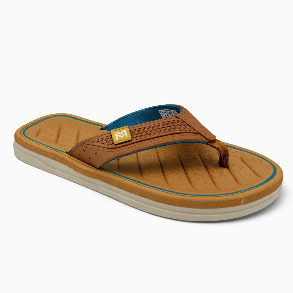 Mova Comfort Flip-Flops Slippers 25002 - Khaki