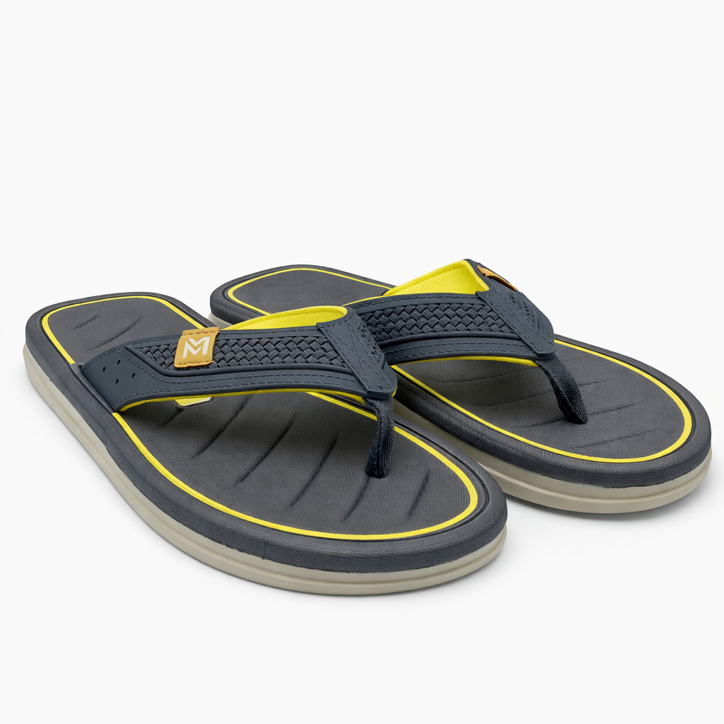 Mova Comfort Flip-Flops Slippers 25002 - Grey
