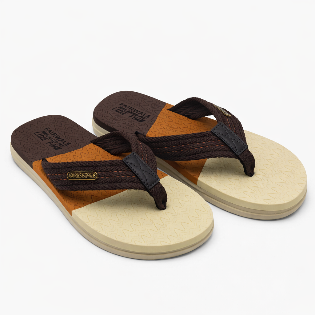 Mova Comfort Flip-Flops Slippers 25001 - Brown