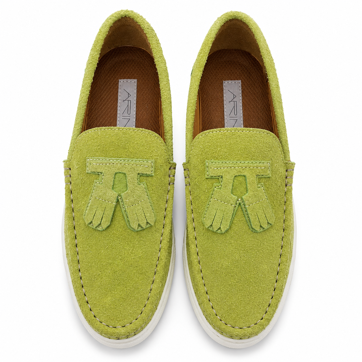 Premium  Suede Slip-On Casual Loafers AF164 - Green