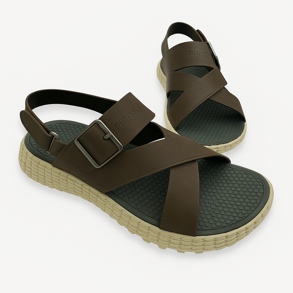 Mova Comfort Cross Way Sandals 3005 - Cofee