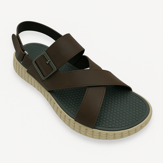 Mova Comfort Cross Way Sandals 3005 - Cofee