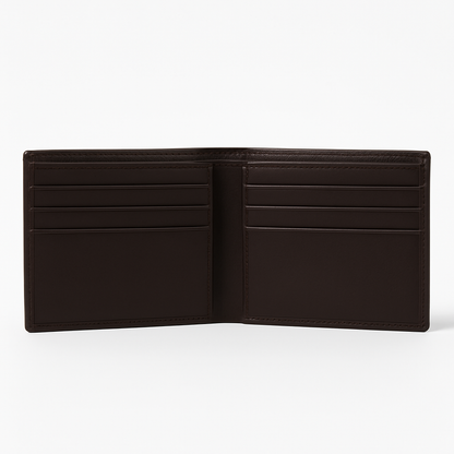 Men’s Leather Wallet – Dark Brown