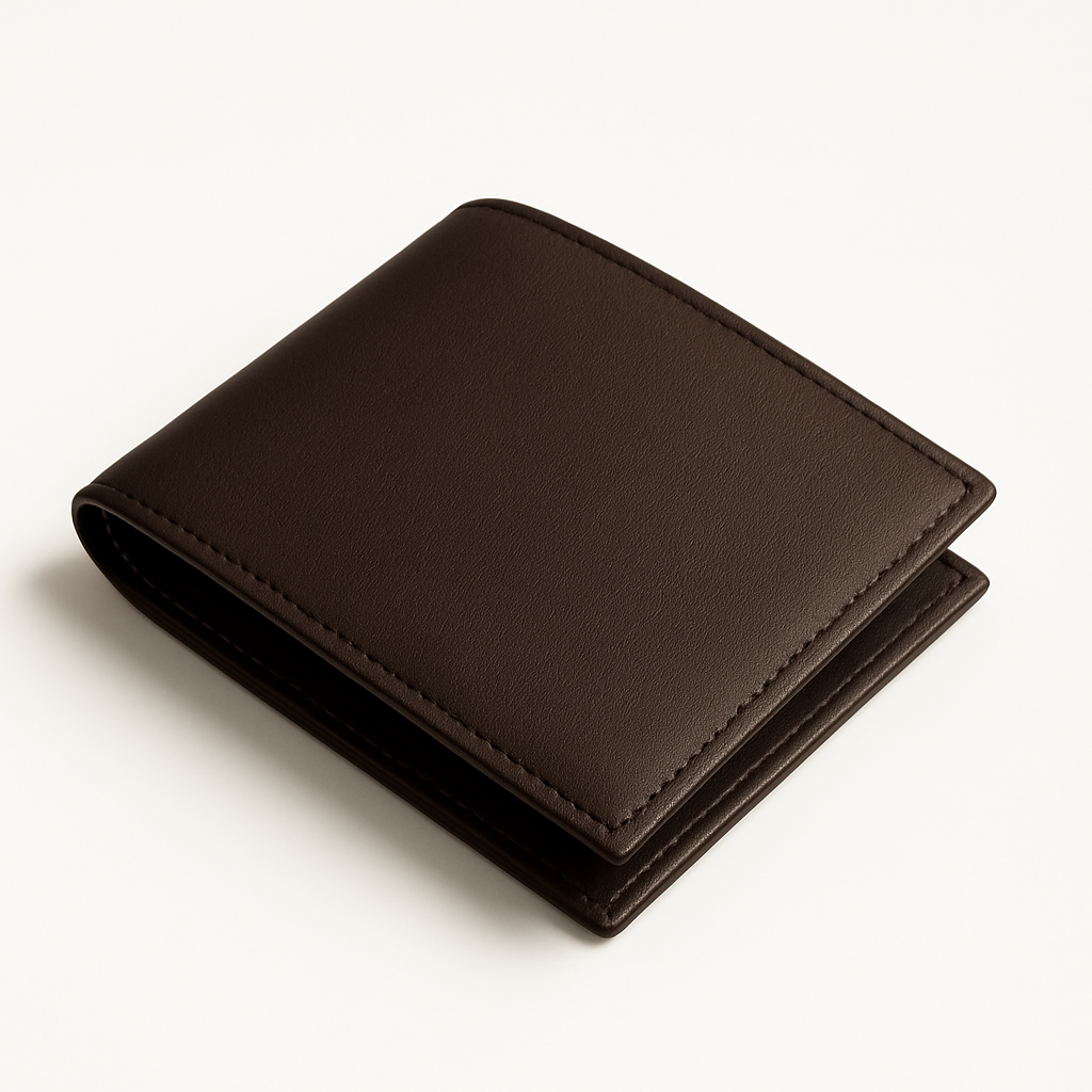 Men’s Leather Wallet – Dark Brown