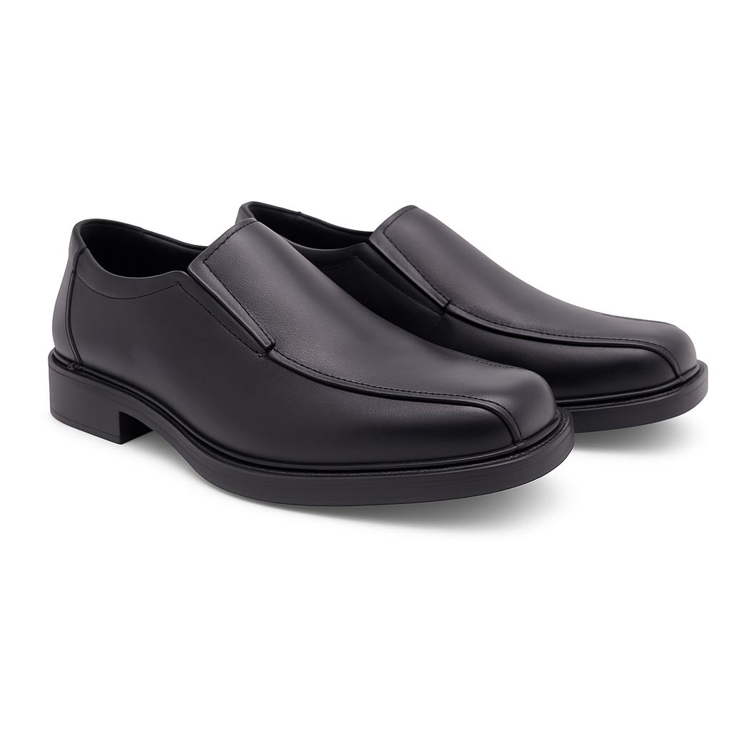 Mova Banker Formal Slip on MF72 - Black