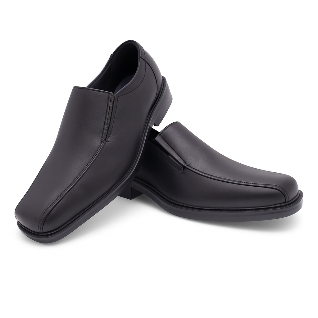 Mova Banker Formal Slip on MF72 - Black