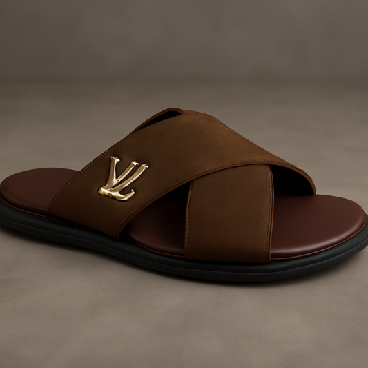 Mova Comfort Velvet Walks Slippers 2069 - Brown
