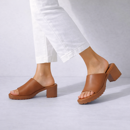 Mova Comfort Slipper with Slip On WS06 - Mustard