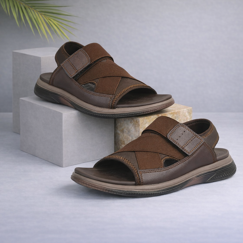 Men’s Comfortable Sandals 17091 - Brown