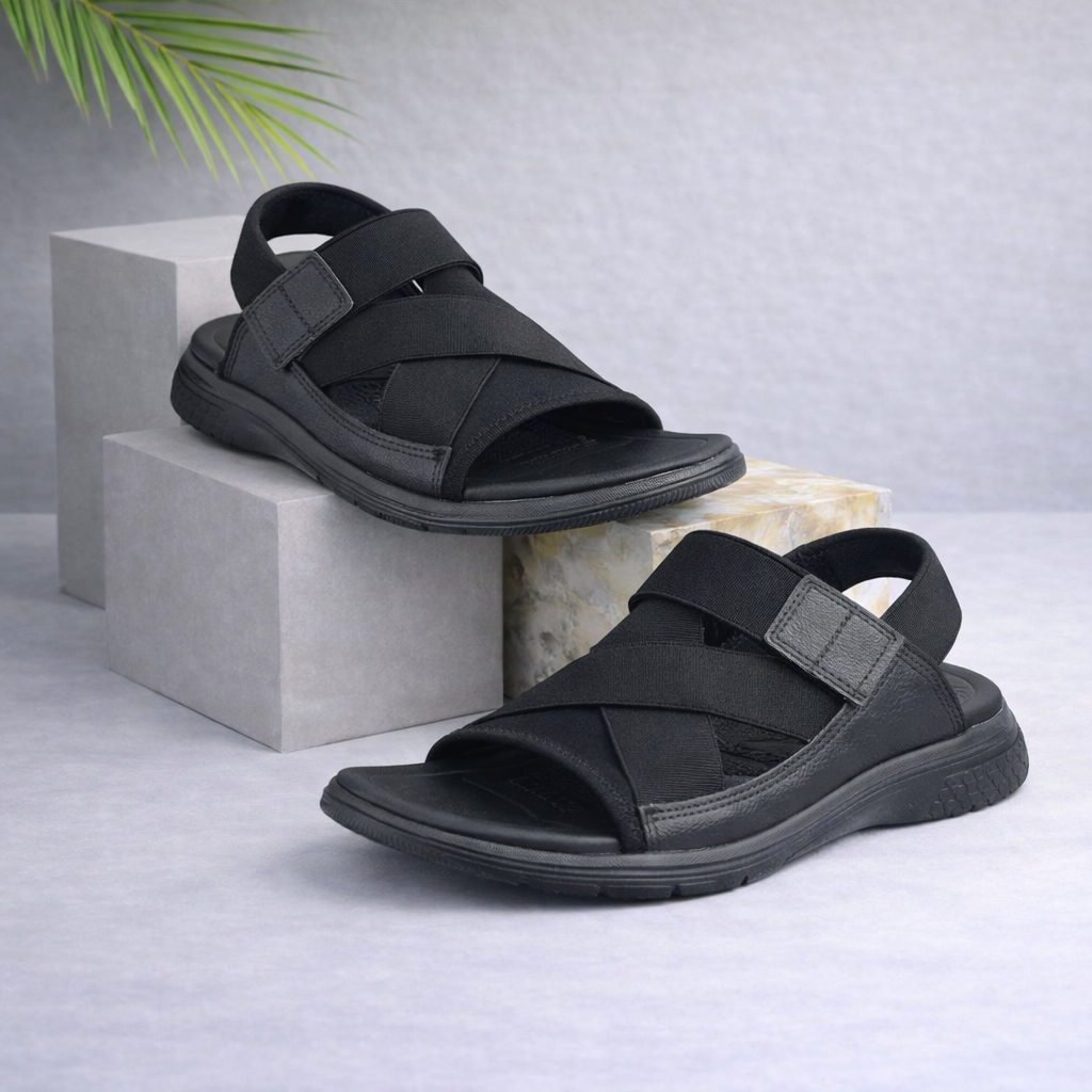 Men’s Comfortable Sandals 17091 - Black