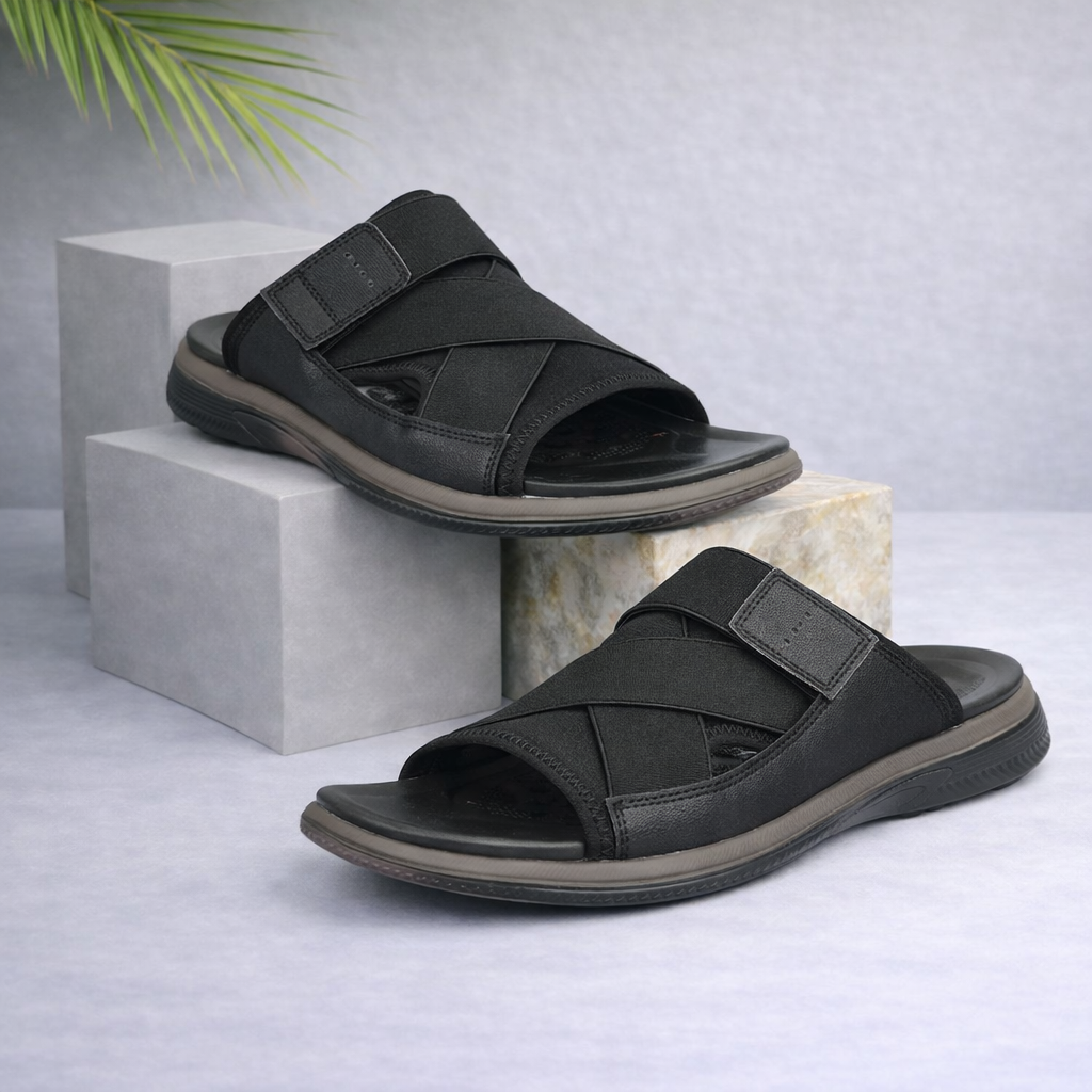 Mova Comfort Slipper 17092 - Black