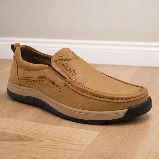 Elite Imported Casual Slip on S75815 - Khaki