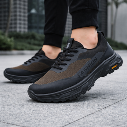 Men’s Black Mesh Running Shoes 855 - Khaki