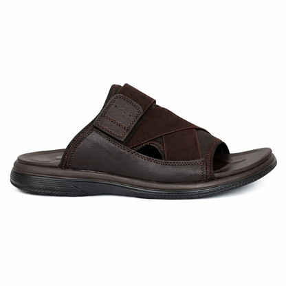 Mova Comfort Slipper 17092 - Dark Brown
