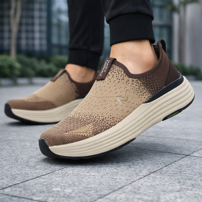 MaxCushion Slip On Sneakers Active Comfort 2406 - Brown
