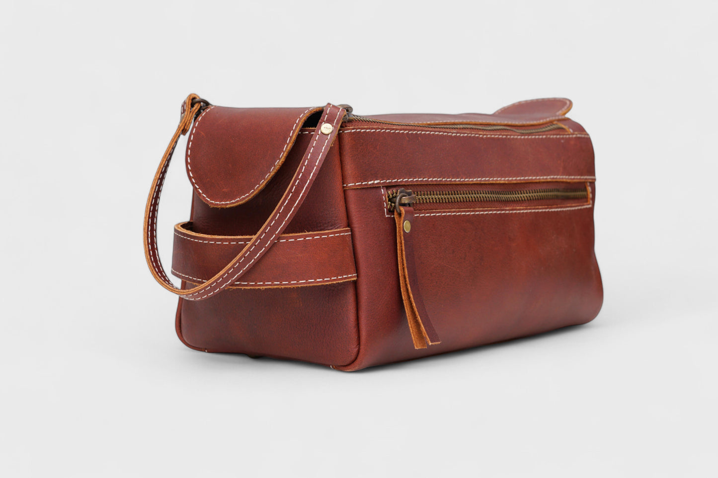 Premium Handcrafted Leather Toiletry Bag