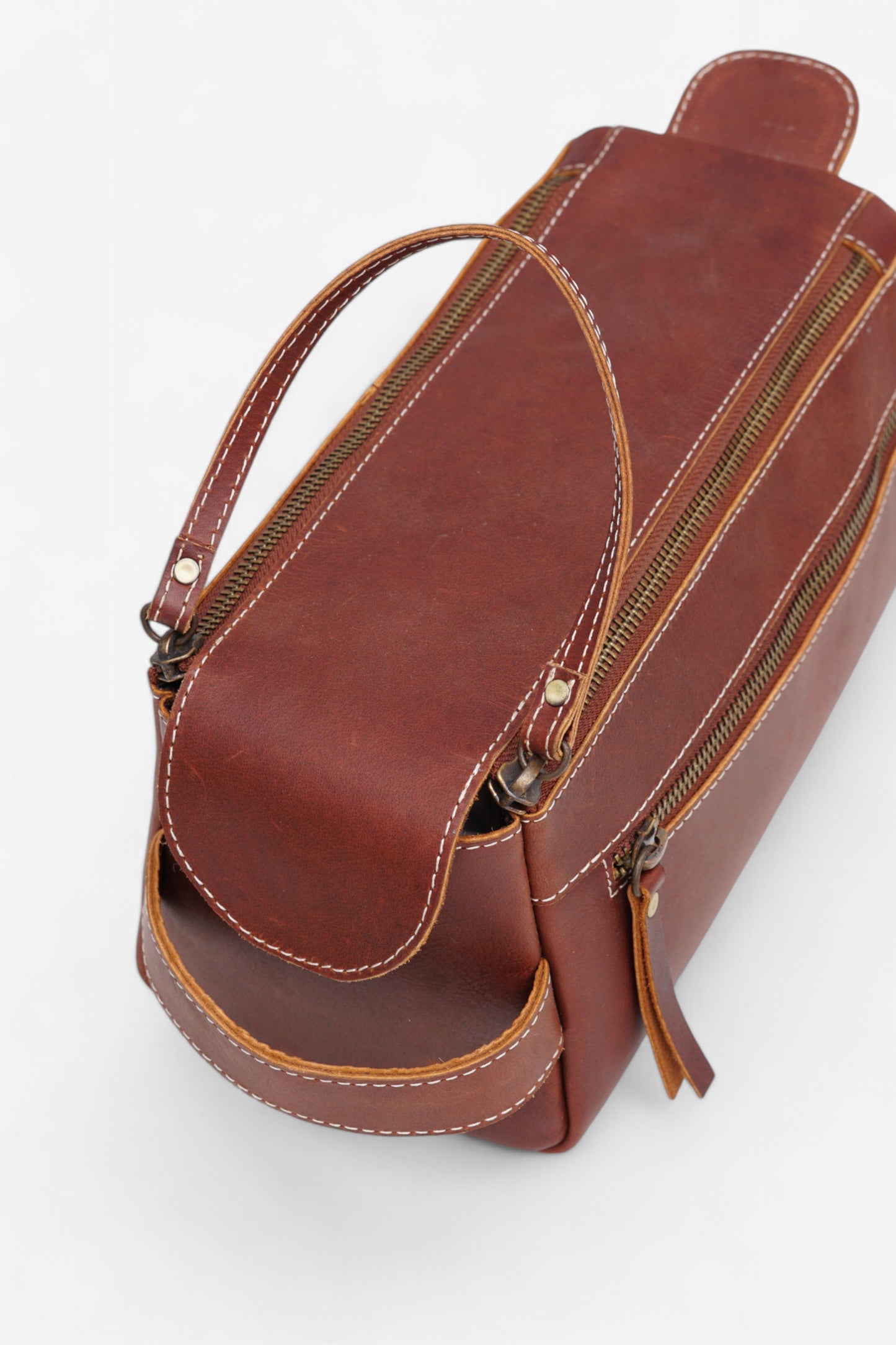 Premium Handcrafted Leather Toiletry Bag