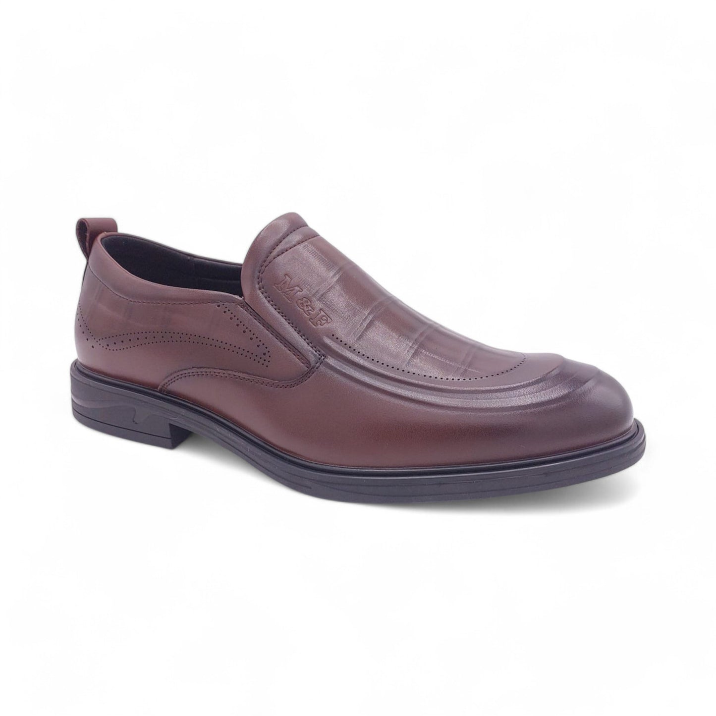 Men's Formal Banker Slip on MF75 - Brown