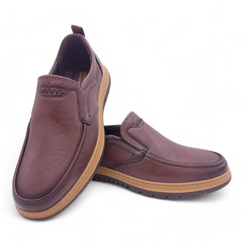 Elite Casual Slip on CU34 - Brown