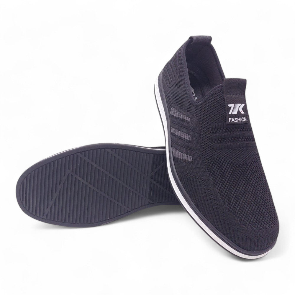 Slip-On Mesh Sneakers AT17 - Black