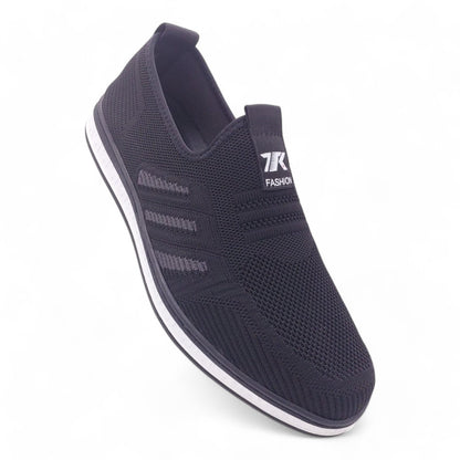 Slip-On Mesh Sneakers AT17 - Black