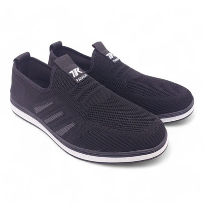 Slip-On Mesh Sneakers AT17 - Black