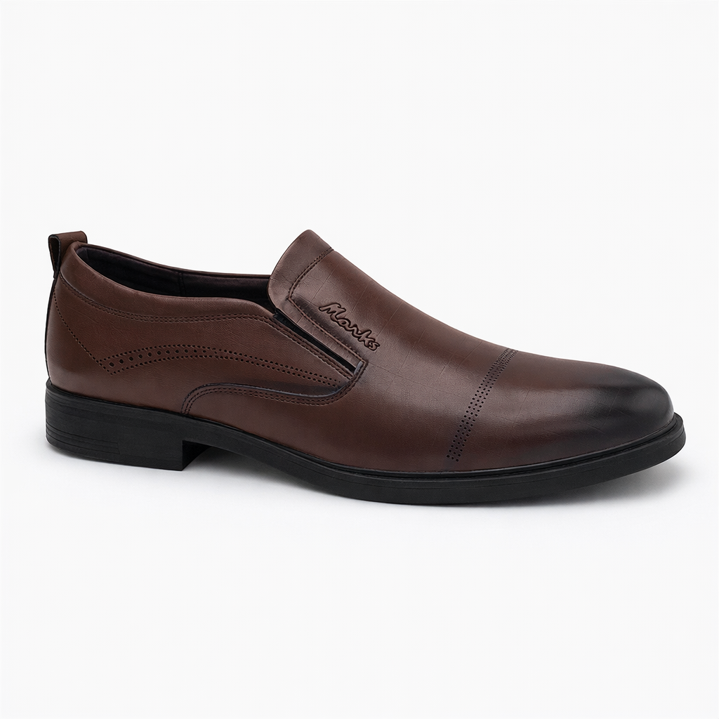 Mova Imported Formal Shoes  S56507 - Brown