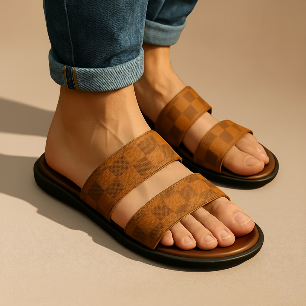 Mova Comfort Urban Walk Slippers 2067 - Brown
