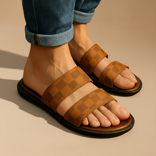 Mova Comfort Urban Walk Slippers 2067 - Brown