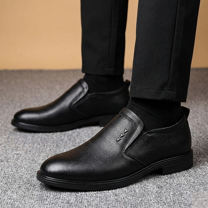 Mova Imported Formal Shoes  S5991 - Black