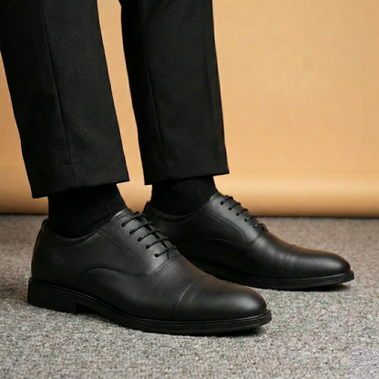 Mova Imported Formal Shoes  BJ29/15152 - Black