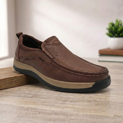 Elite Imported Casual Slip on S75815 - Brown