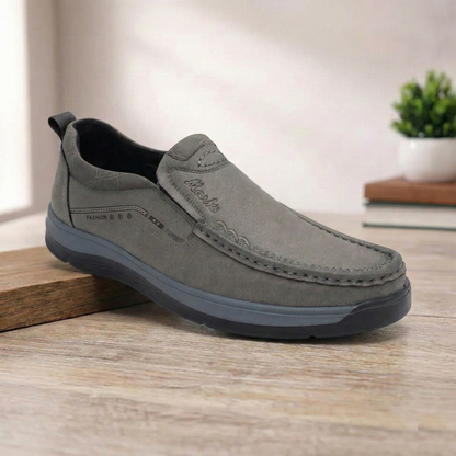 Elite Imported Casual Slip on S75815 - Grey