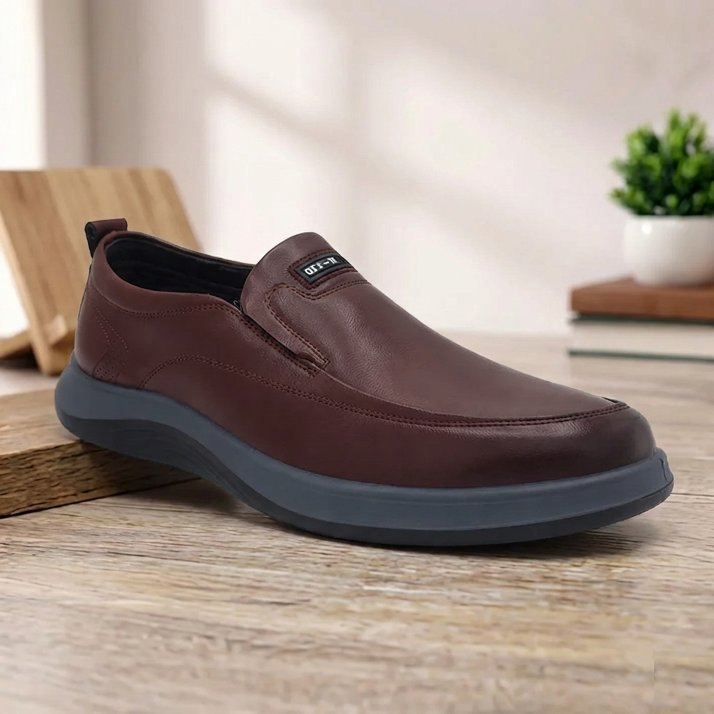 Elite Imported Casual Slip on A2759 - Brown