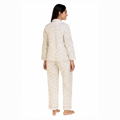 Mova Geometric Print Pajama Set