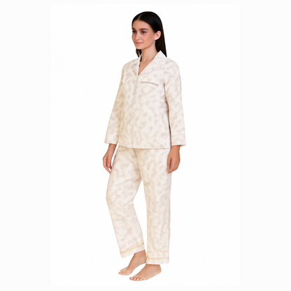 Mova Geometric Print Pajama Set
