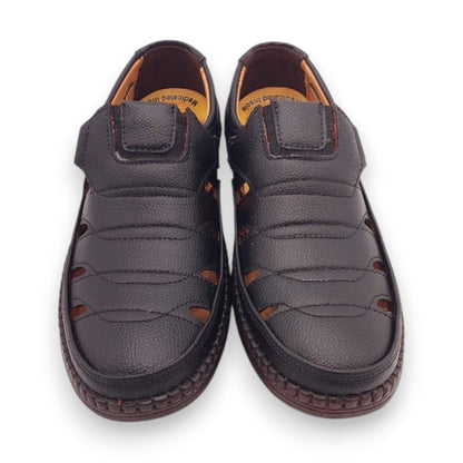 Mova Comfort Fit Rexine Roman RO52-Black