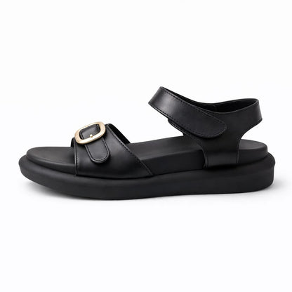 MOVA Comfort Women’s Double Buckle Slides WS01 - Black
