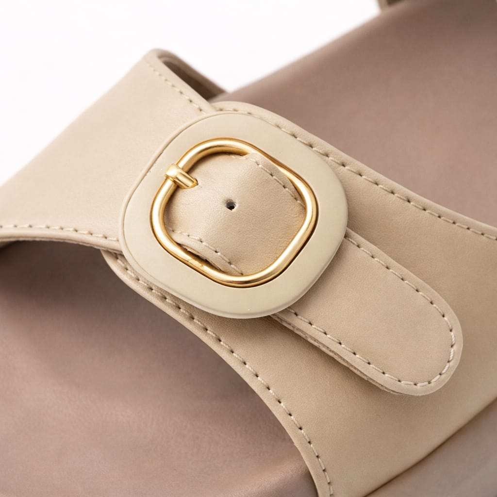 MOVA Comfort Women’s Double Buckle Slides WS01 - Fawn